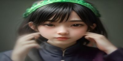 学习前的模糊认知示意，人物困惑表情，背景是模糊不清的人体轮廓图，暗色调